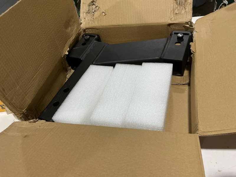 Condition photo showing Good Condition for toptow trailer dual hitch extender adapter with 2-inch & 10-inch riser/drop, 2" receiver, 2-inch solid shank, 10000lbs capacity… 2" and 10" drop-solid shank