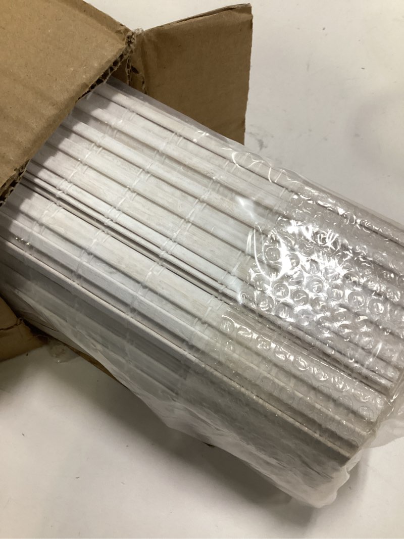 Condition photo showing Good Condition for LazBlinds Cordless Bamboo Roman Shades, Privacy Blinds for Interior Windows, Room Darkening Roll Up (stock photo similar)