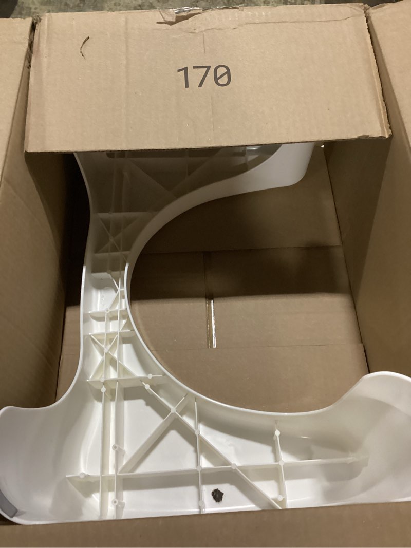 Condition photo showing New/Like New for Squatty Potty Simple Curve Bathroom Toilet Stool 7" White