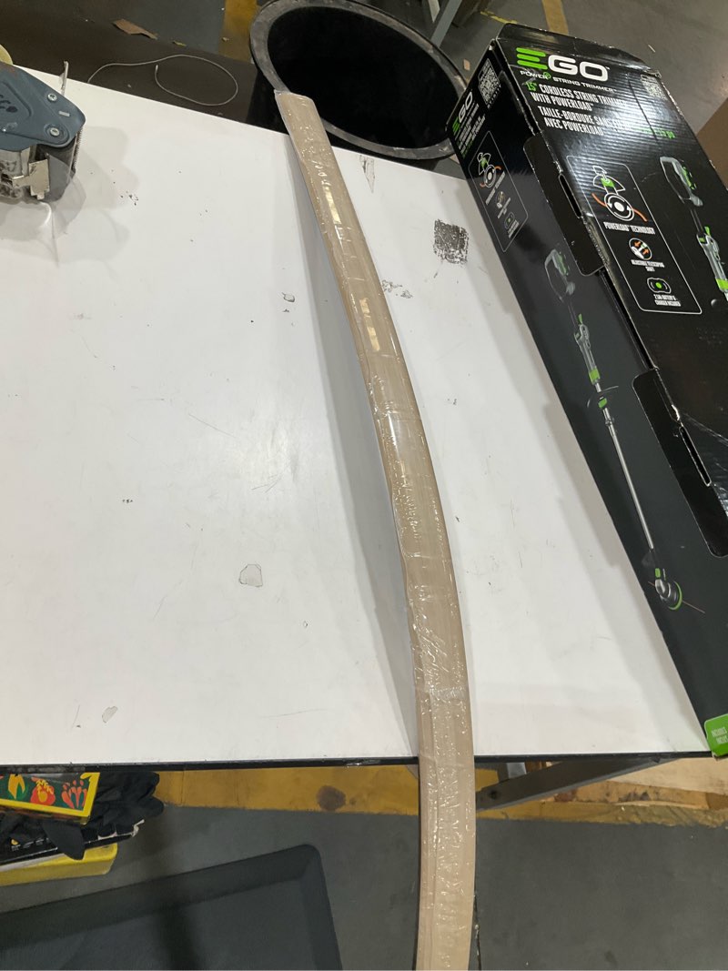 Condition photo showing As Is for project source brevard 0.23-in t x 2.00-in w x 78.7-in l vinyl multi-purpose floor moulding