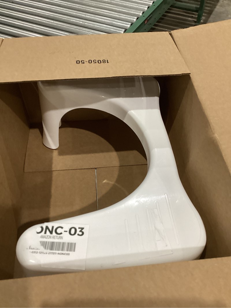 Condition photo showing Good Condition for Squatty Potty Simple Curve Toilet Stool. White