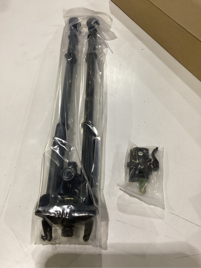 Condition photo showing New/Like New for CYBERDAX 13-27 inch Long Range Hinged Base Swivel Model Rifle Bipod High Shockproof Shooting Pivot Rotating Bi-pod with QD Adapter
