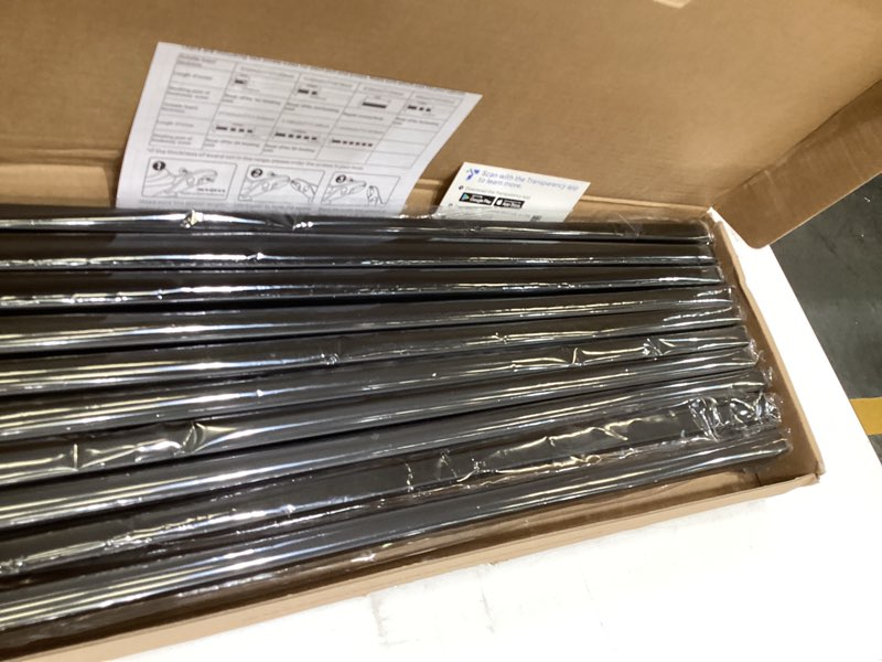 Condition photo showing Good Condition for ravinte 10 pack 18 inch square cabinet handles matte black drawer pulls kitchen hardware 10 18-1/2 inch (18 inch hole center)