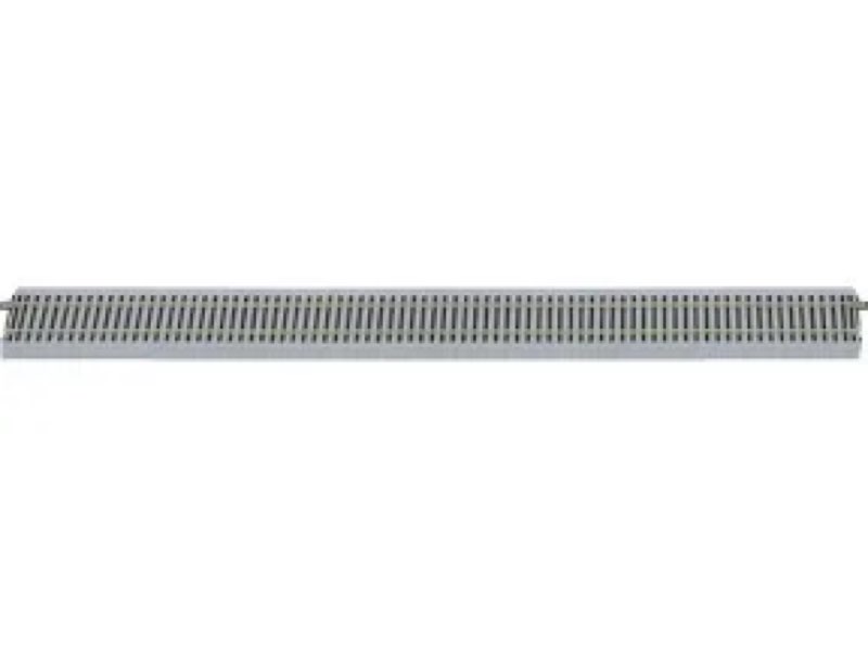 Lionel S Gauge FasTrack 30 Inch Straight Track Piece, American Flyer 2-Rail Model Train Track, Compatible with Lionel S Gauge Train Sets, Snap-Together Model Train Track, Ages 14+