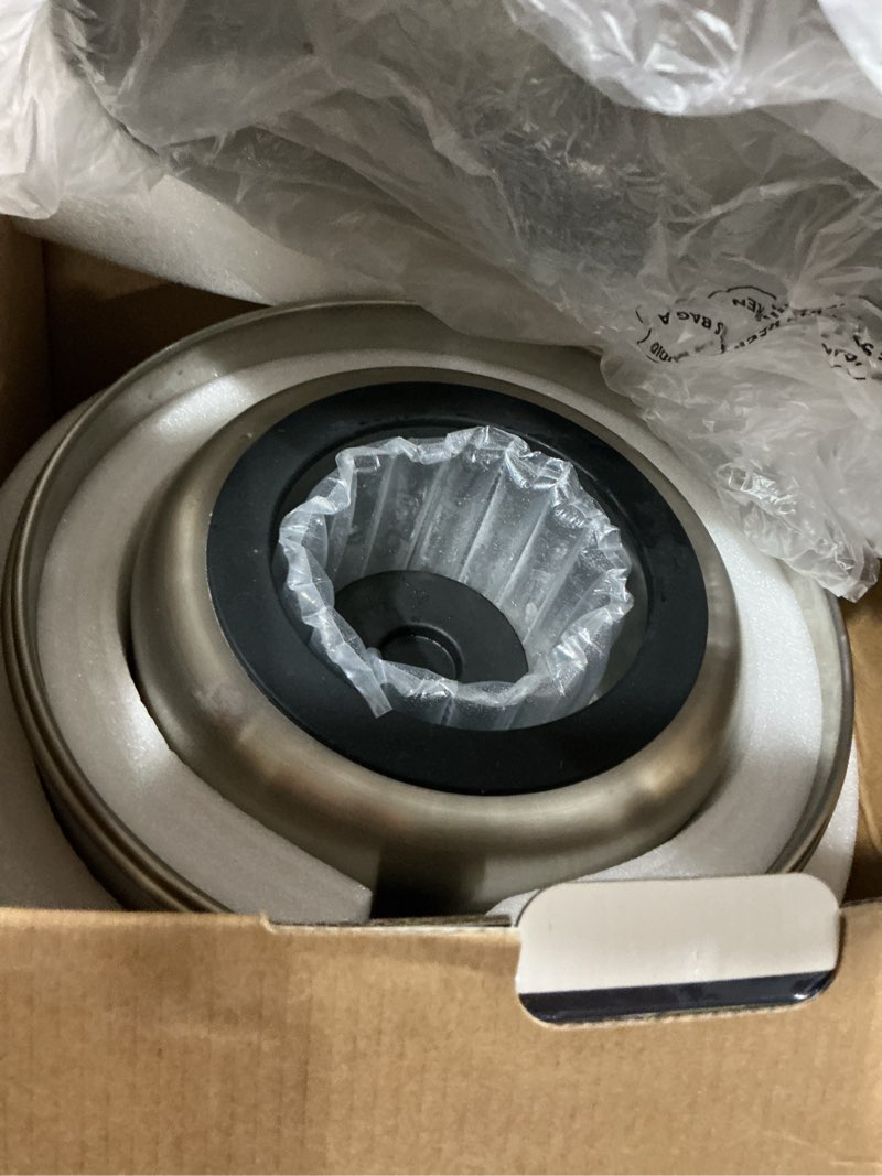 Condition photo showing Good Condition for glacier fresh 2.25g stainless steel countertop water filtration system, gravity-fed with elarisey™ filtration technology, reduces heavy metals, pfoa & pfos, and meets sgs standards