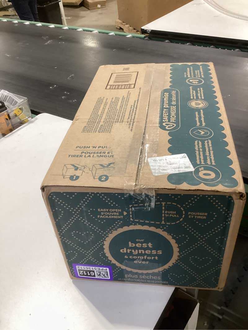 Condition photo showing New/Like New for pampers swaddlers diapers, size 5 (20-37 lbs), 132 count, absorbent, keeps baby dry and comfortable, skin safe disposable baby diaper (packaging may vary) size 5 132