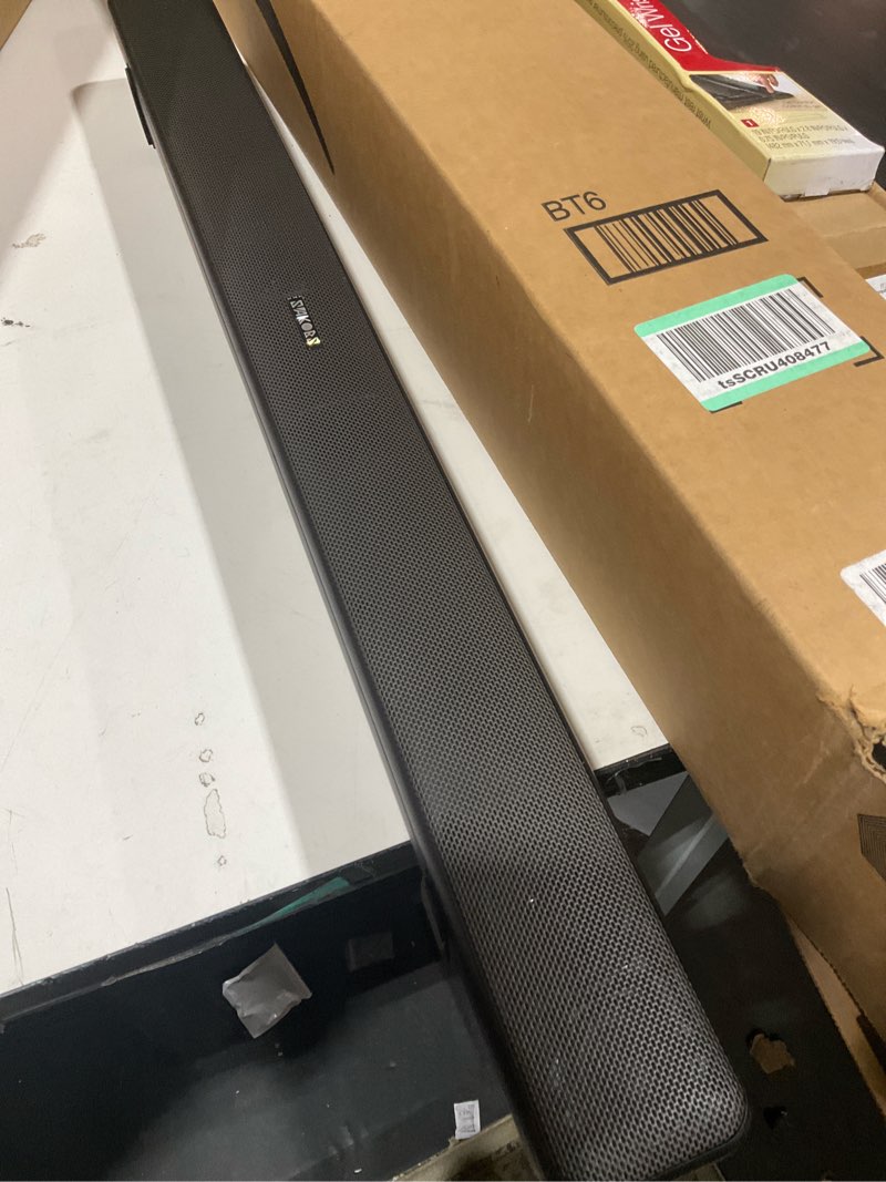 Condition photo showing As Is for jbl bar 2.0 - all-in-one soundbar (2019 model), black
