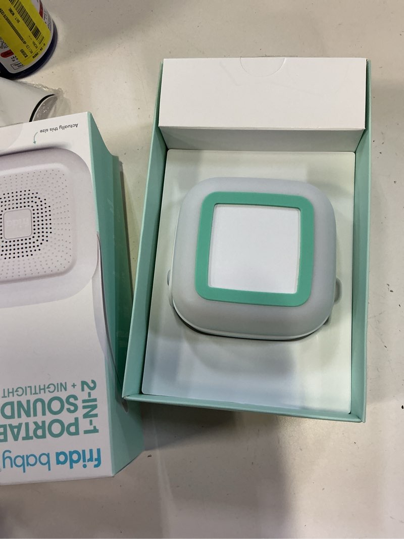 Condition photo showing New/Like New for frida baby 2-in-1 portable sound machine + nightlight