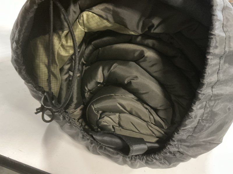 Condition photo showing Good Condition for Coleman North Rim 0°F Big & Tall Sleeping Bag, Cold-Weather Mummy Sleep Sack with No-Snag Zipper & Adjustable Hood for Warmth & Ventilation, Large Camping Sleeping Bag Pfas-free