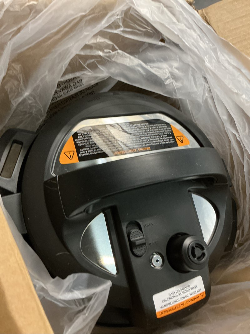 Condition photo showing Good Condition for instant pot duo 7-in-1 mini electric pressure cooker, slow rice cooker, steamer, sauté, yogurt maker, warmer & sterilizer, includes free app with over 1900 recipes, stainless steel, 3 quart