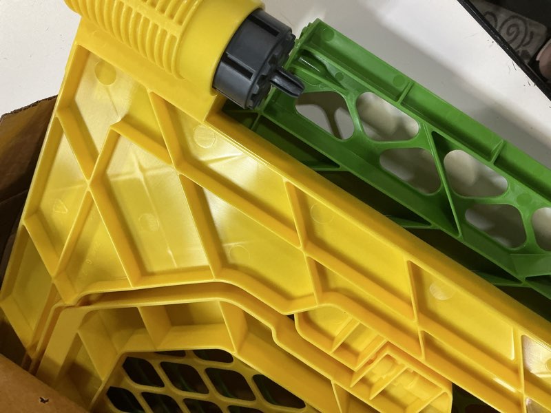 Condition photo showing As Is for Toddleroo by North States - Superyard Colorplay 2-Panel Door Extension: 65.5 Inch Play Yard Extension with Door - Works with Superyard Playpens - Colorplay 2-Panel Door Extension ColorPlay