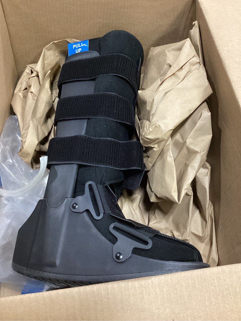 Condition photo showing Good Condition for united ortho cam walker fracture boot, medium, black black medium