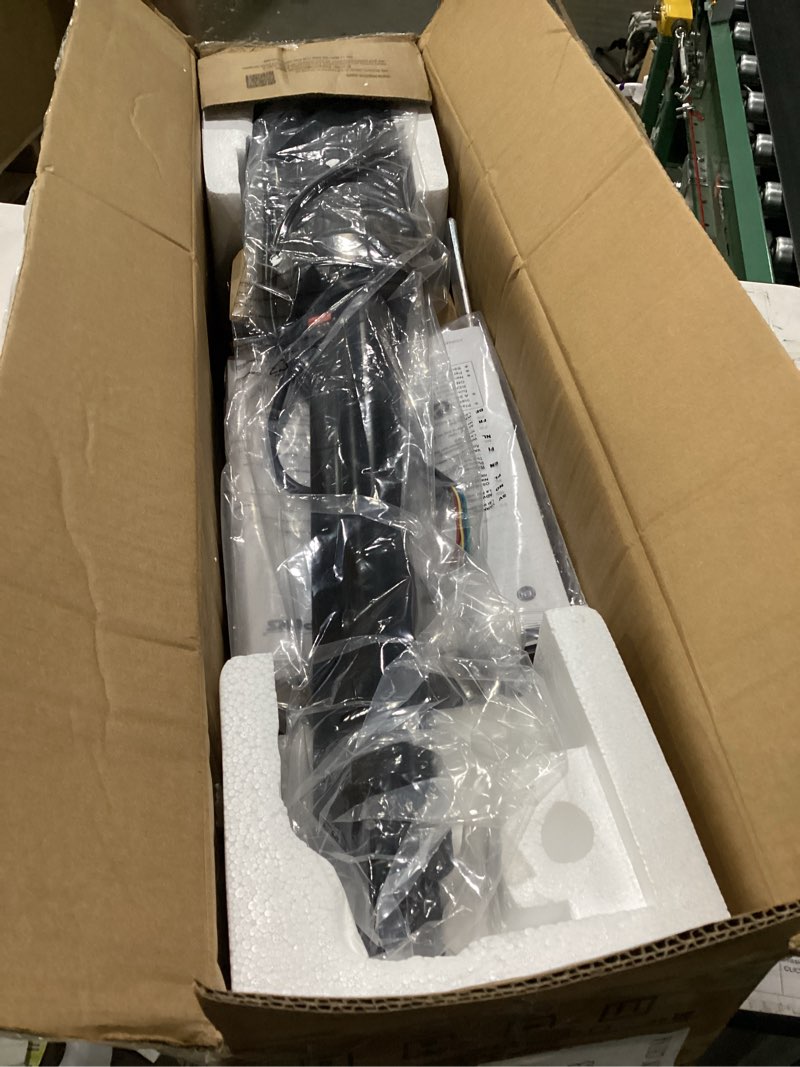 Condition photo showing New/Like New for topens a8 automatic gate opener for heavy duty single swing gates up to 18ft, single swing gate operator battery powered with remote control kit gate motor solar compatible