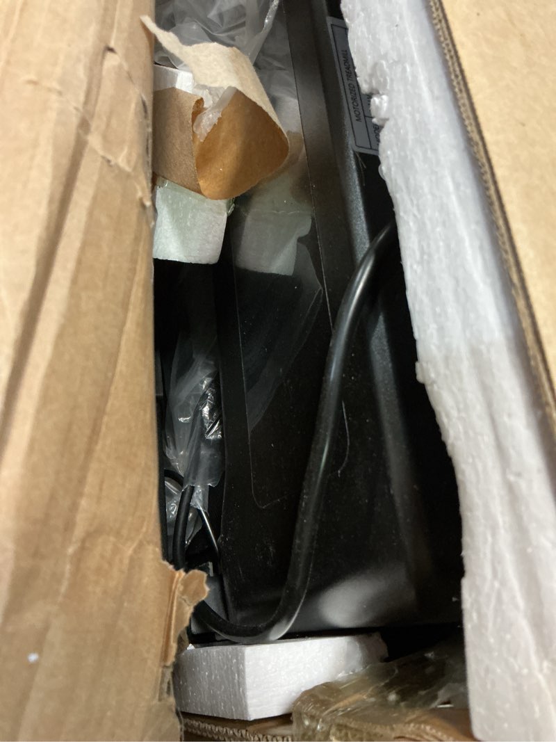 Condition photo showing As Is for Walking Pad Treadmill with Handle Bar, Compact Portable Treadmills for Home Small, Electric Walking Pads with Handles, 3.5HP Quiet and LED Display, 400 LBS Capacity