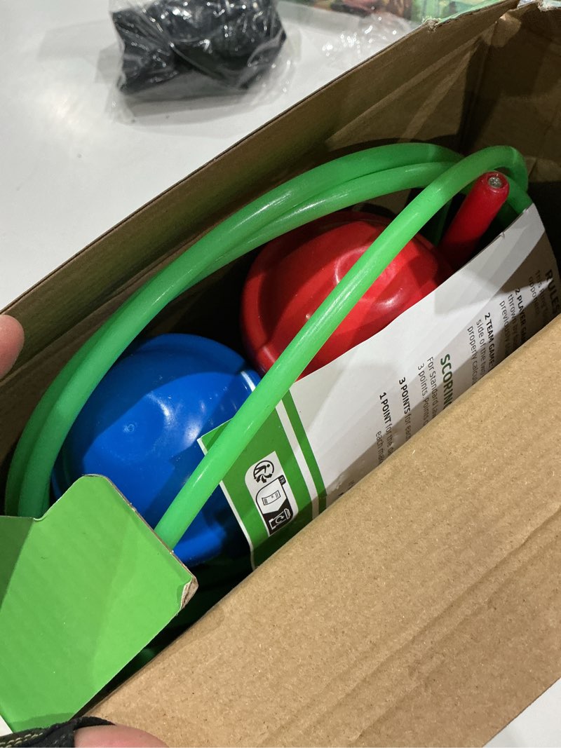 Condition photo showing Good Condition for joyin lawn darts game set for kids and adults - glow in the dark outdoor lawn games for adults and family, soft tip darts set for kids camping, outside yard large