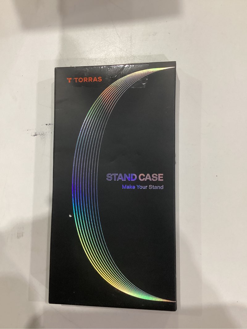 Condition photo showing New/Like New for TORRAS 360 Magnetic Stand for iPhone 17 Pro Max Case, Fit for MagSafe, Non-Yellowing Clear Case for iPhone 17 Pro Max Phone Case with Kickstand & Camera Control, Hard PC Protection, Q3 Spin for iPhone 17 Pro Max Clear
