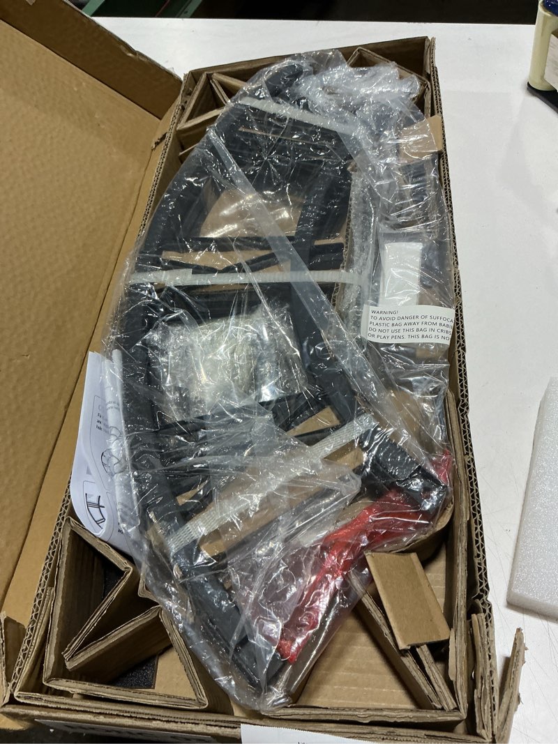 Condition photo showing Good Condition for Large Wall Clock for Living Room Decor – 32 Inch Silent Non-Ticking Modern Farmhouse Wall Clock, Oversized Decorative Metal Roman Numeral Clock, Black 32inch Black Metal Wall Clock