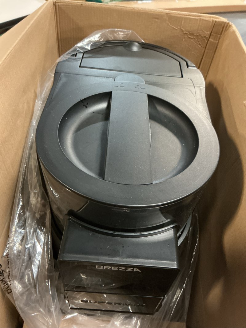 Condition photo showing As Is for brezza supermix automatic protein shake maker – electric powder dispenser & mixing cup system | 24 oz bpa-free tritan | clump-free shakes in 25 seconds