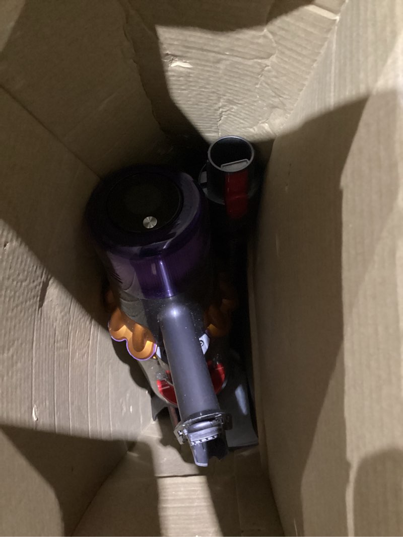 Condition photo showing As Is for Dyson V15 Detect Cordless Vacuum Cleaner, Yellow/Nickel Large Yellow/Nickel