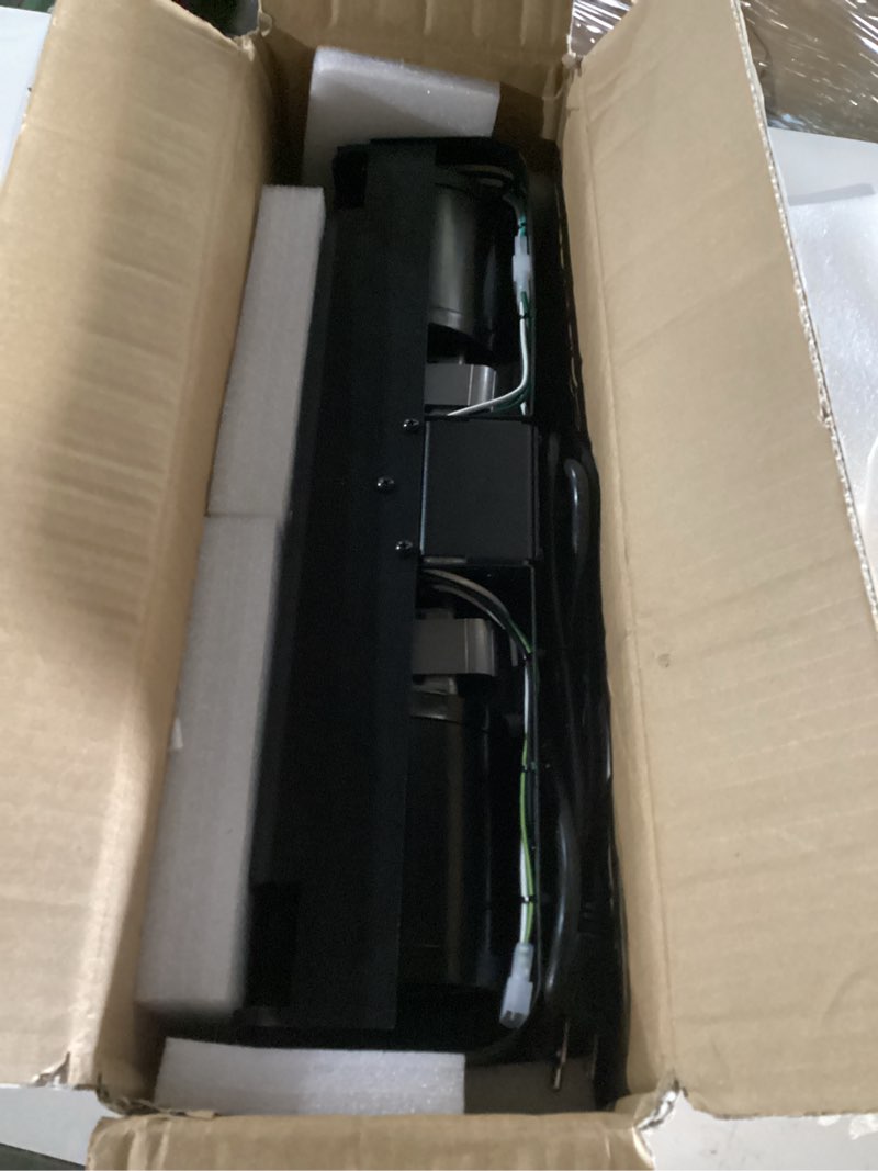 Condition photo showing New/Like New for adviace wood stove blower fan for lopi answer & revere wood stove insert, 99000123 99000128 front mount blower assembly for lopi & avalon 1750 1250 1750i 1250i insert