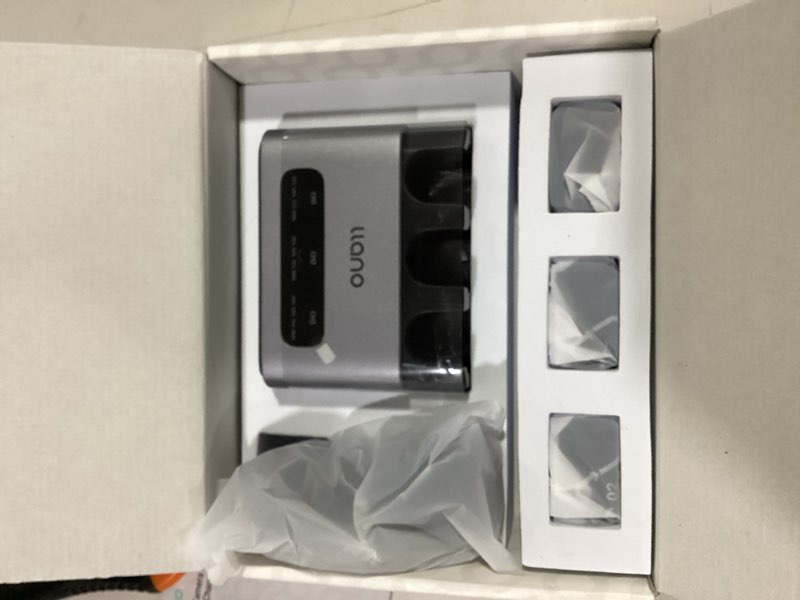 Condition photo showing Good Condition for llano 3 pack np-fw50 battery & 30w fast charger set:triple slot for sony camera a6000 a6400 zv-e10 a7ii a6100 a6500 a6300 a7 a7ii a7r a7rii a7s a5000 a5100,usb-c,led,durable cnc aluminum
