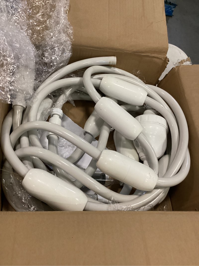 Condition photo showing As Is for makhoon [upgraded] pool cleaner feed hose replacement for zodiac polaris 280 380 180 3900 pool cleaner feed hose g5(not compatible with polaris 360) white