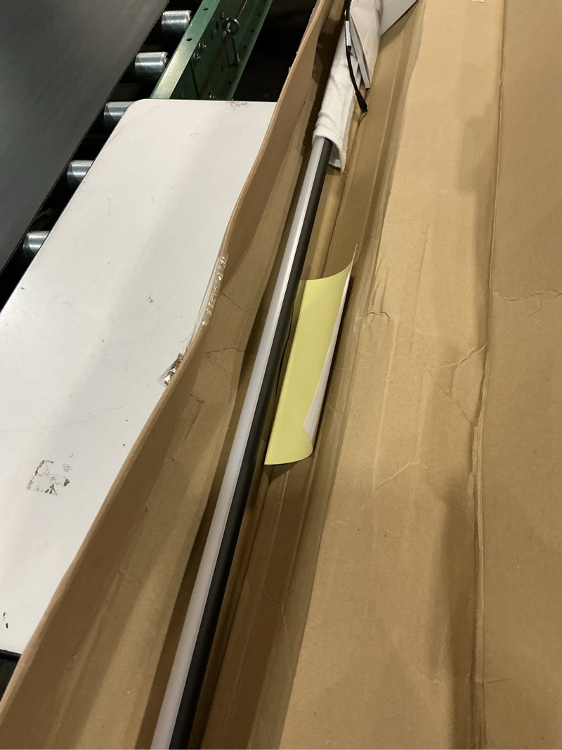 Condition photo showing Good Condition for philips hue large smart light tube, black - white and color ambiance led color-changing light - 1 pack - sync with tv, music, and gaming - requires bridge and sync box - control with app or voice large tube black