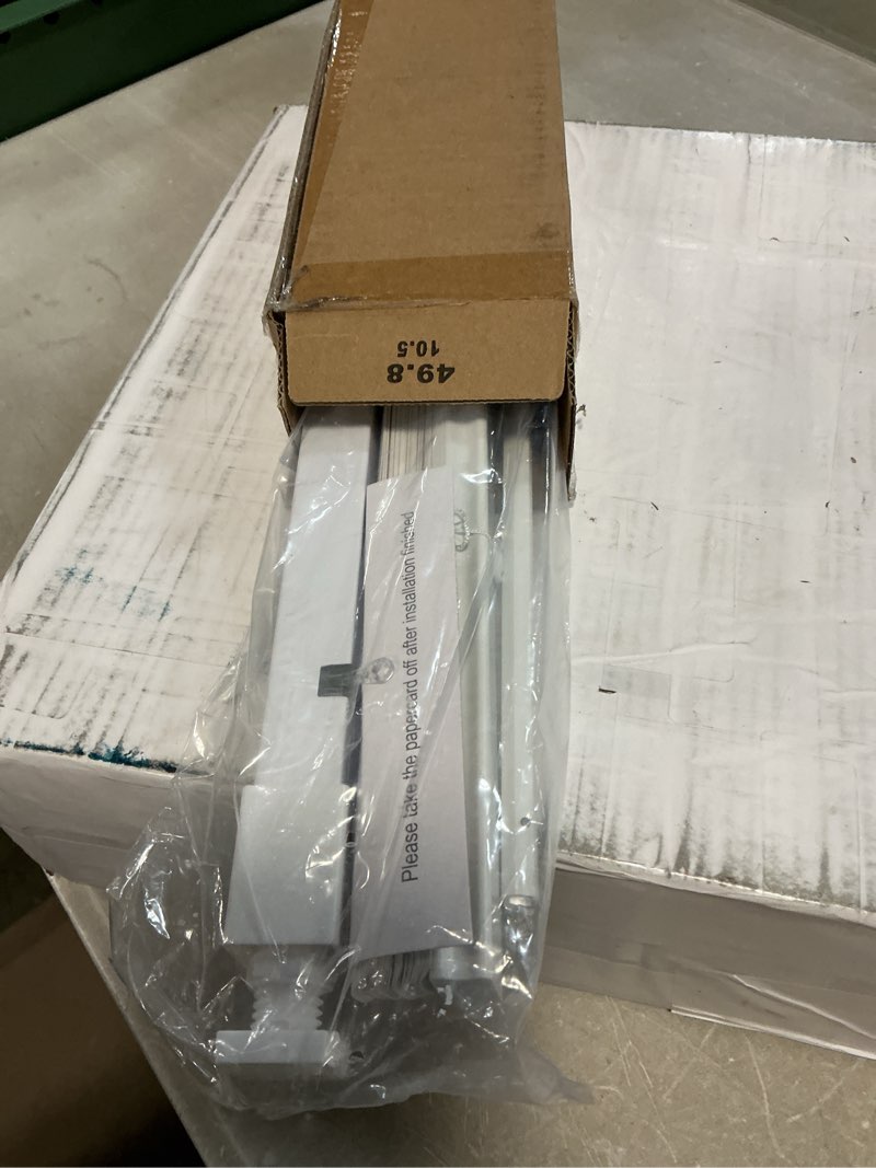 Condition photo showing As Is for LazBlinds No Tools No Drill 1" Vinyl Mini Blinds, Cordless Blinds for Windows, Light Filtering Horizontal Window Blinds & Shades, 20" W x 36" H, White Cordless-white 20" W x 36" H