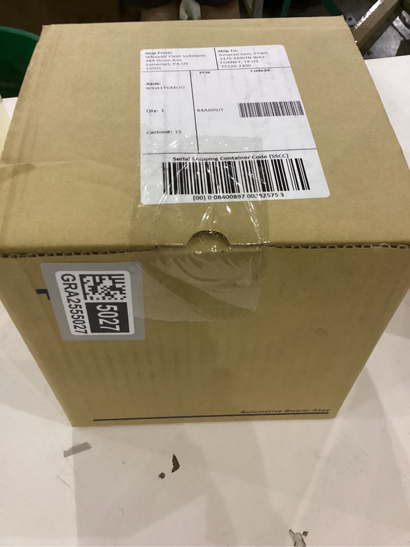 Condition photo showing New/Like New for TYC 700198 HVAC blower motor assembly for select 2005-2010 Dodge Dakota models.  