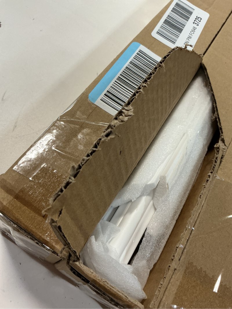 Condition photo showing item condition for Pangda Peel and Stick Wall Molding Kit, 3D Premade Accent Molding Wainscoting Panel for Interior Wall Moulding Decor, Ready to Assemble Wainscoting Accent Panel (3 Set,54 x 24 in) 54 x 24 in 3