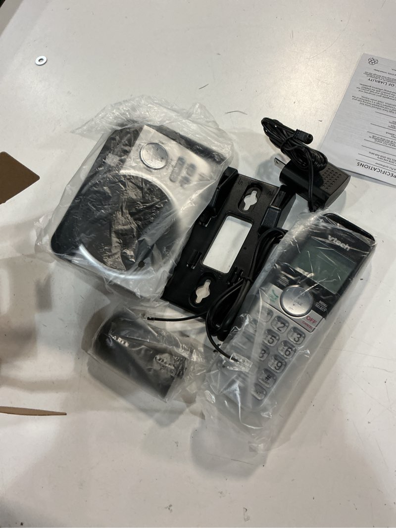 Condition photo showing Good Condition for vtech cs5229 dect 6.0 extended range cordless phone with answering system (silver/black)