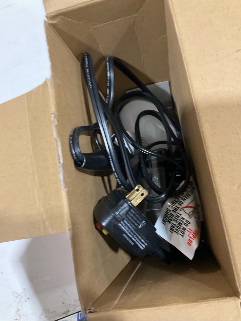 Condition photo showing As Is for revlon infrared ionic hair dryer with diffuser & concentrator, 2 speed settings, blow dryer with tourmaline technology for frizz control, 1875 watt power for fast drying, suitable for all hair types full size