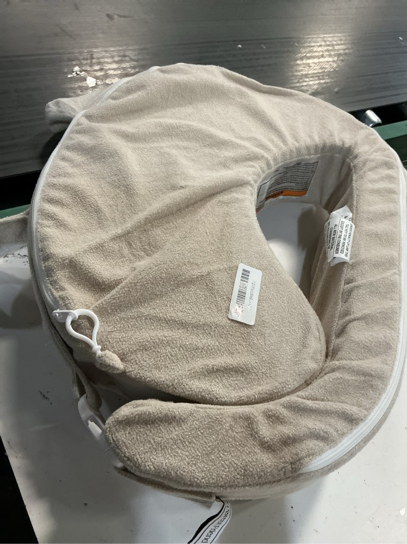Condition photo showing As Is for my brest friend nursing pillow - deluxe - enhanced comfort w/slipcover - ergonomic breastfeeding pillow for ultimate support for mom & baby - adjustable pillow w/handy side pocket, soft sand