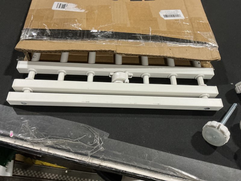 Condition photo showing Good Condition for Malier Indoor Dog Gate with Door, 26-41" Extra Wide Full Metal Pet Gate Short Dog Gate for Stairs, Pressure Mount 14'' Tall Small Puppy Low Gate Easy Step Over for Doorways