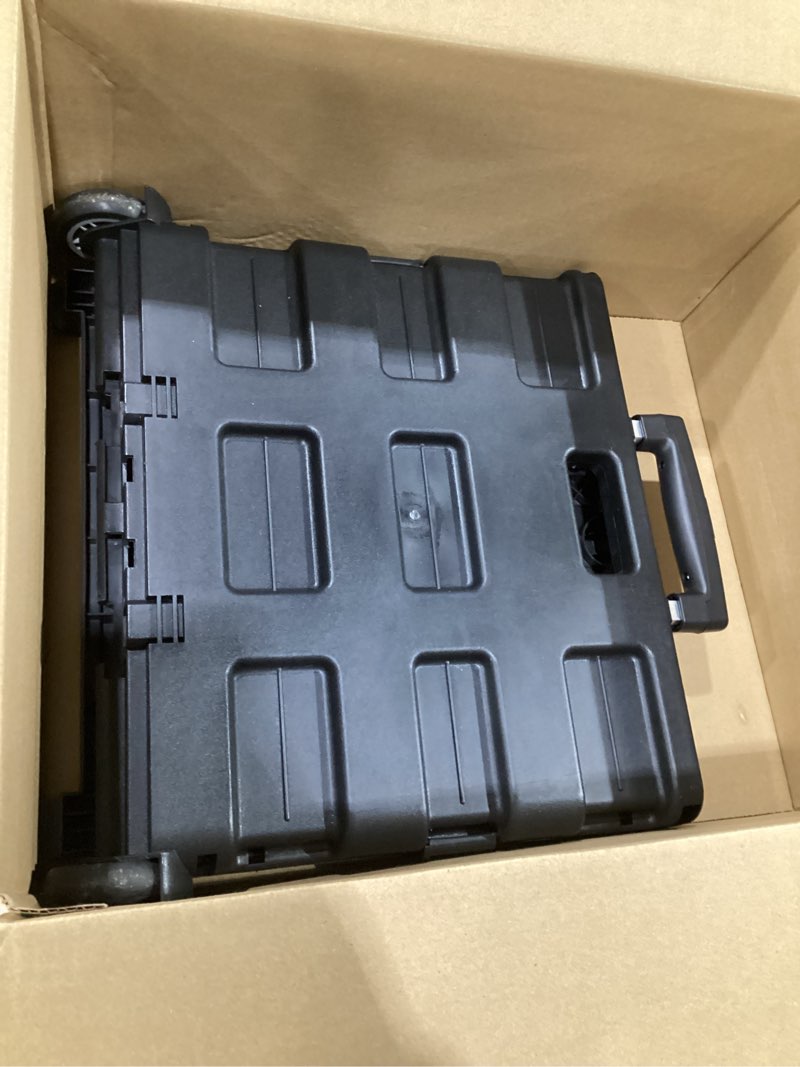 Condition photo showing Good Condition for Olympia Tools 85-010 Grand Pack-N-Roll Portable Tools Carrier with Telescopic Handle, 80 Lb. Load Capacity, Black