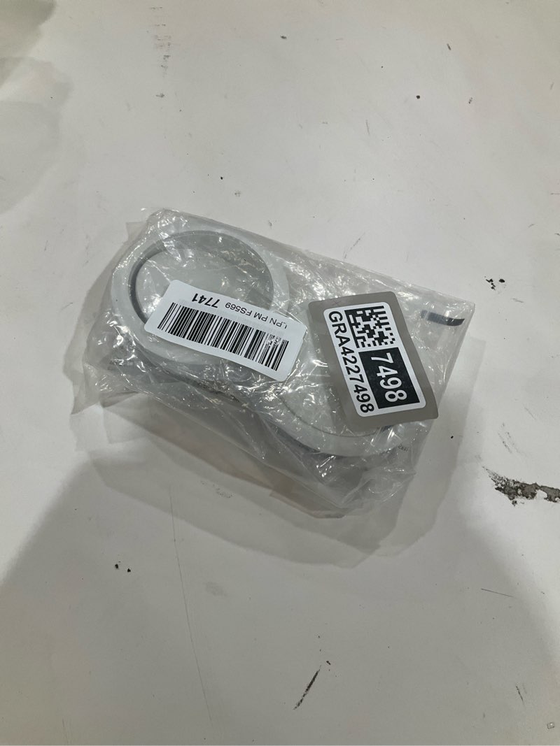 Condition photo showing As Is for MECCANIXITY 2 Pcs Desk Grommet 3 Inch(80mm), Round Desk Cord Hole Cover Wire Cable Organizer for Hom