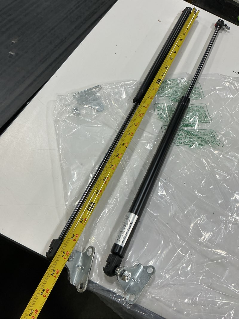 Condition photo showing As Is for rv gas struts - heavy duty lift support 20inch 20lbs