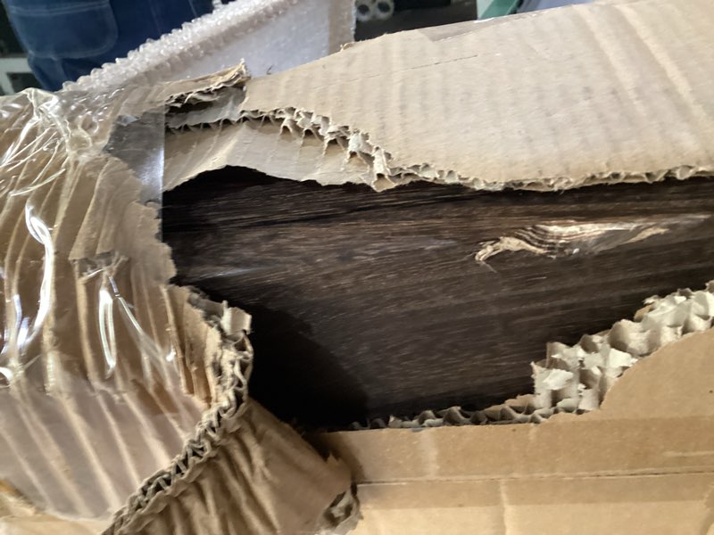 Condition photo showing New/Like New for Chamvis 7.48FT Wooden Wedding Arch Frame, Wood Square Arch Backdrop Stand Wedding Arbor for Ceremony and Outdoor Lawn Decorations