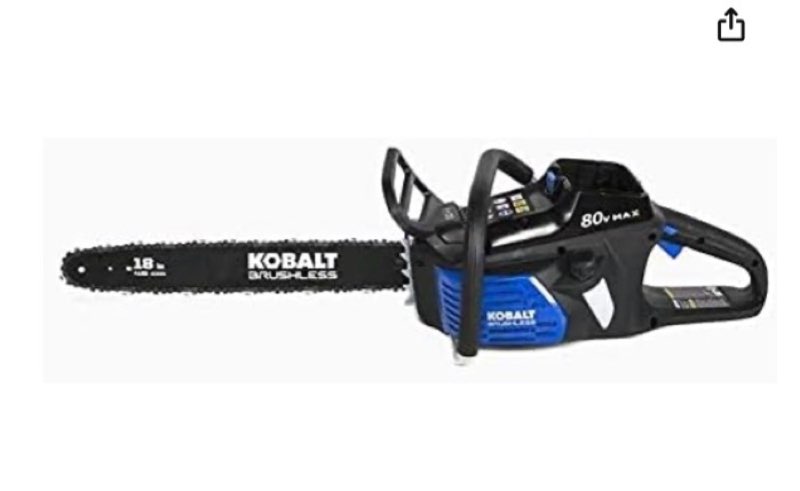 unbranded kobalt 14-in chainsaw kit (battery and charger included)