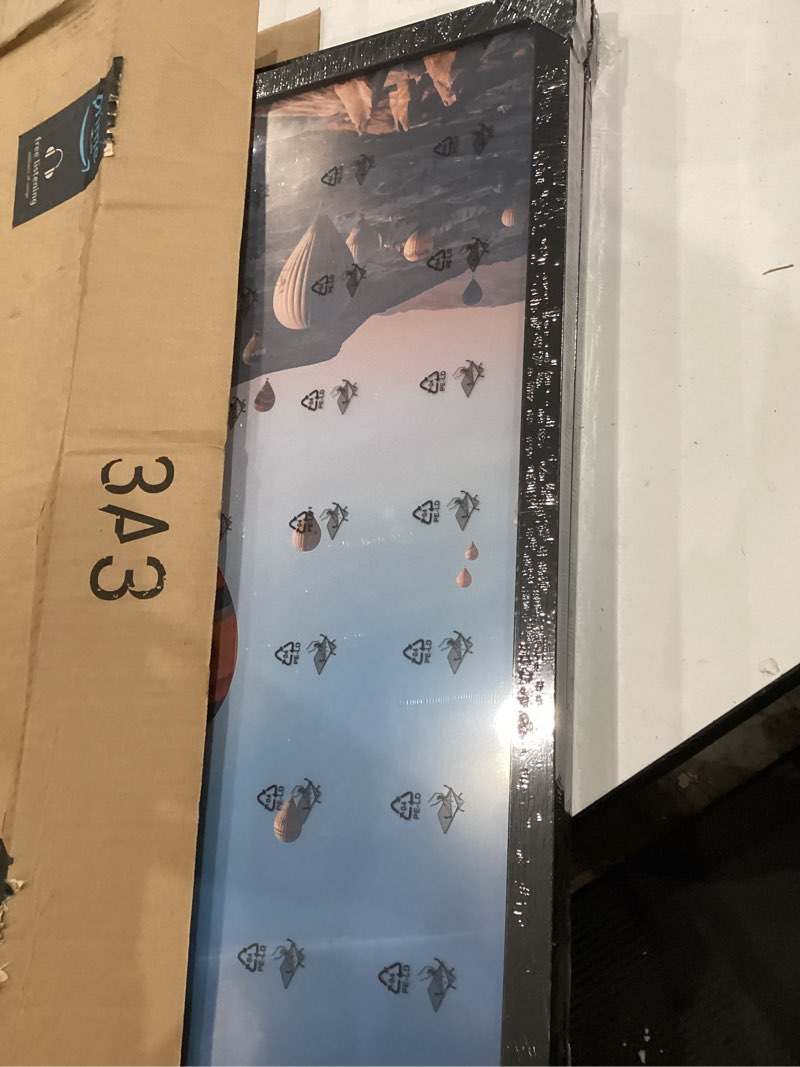 Condition photo showing Good Condition for jcjmy 17x22 picture frame set of 3 black for poster photo picture, horizontal and vertical formats for wall hanging, 17 x 22 wall gallery poster photo frame for 17 by 22 photos posters, 3 pack, black black 17x22 inch