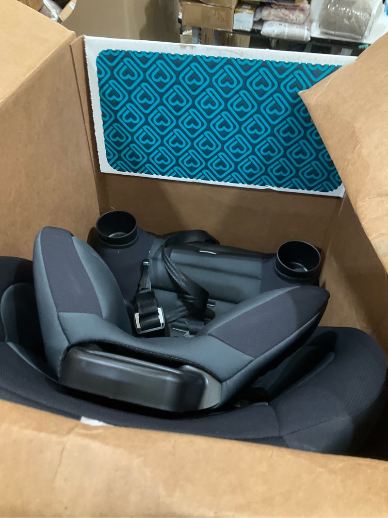 Condition photo showing Good Condition for safety 1st ellaris 3-in-1 convertible car seat, slim fit design, rear & forward-facing, 5-position headrest, 3-across fit, travel-friendly with machine-washable seat pad, smokey haze