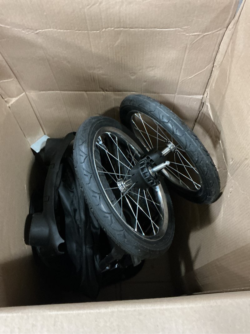 Condition photo showing As Is for baby trend expedition® jogger, dash black stroller dash black