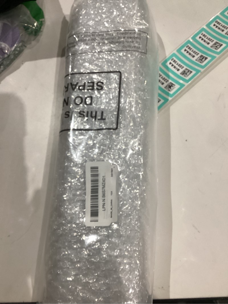 Condition photo showing As Is for Moxweyeni White Aluminum Downspout Extensions Roofing Gutter Downspout DIY Installation for Home Out