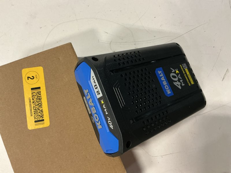 Condition photo showing Good Condition for kobalt 40 -volt, 2 ah 1 -pack lithium ion (li-ion) battery