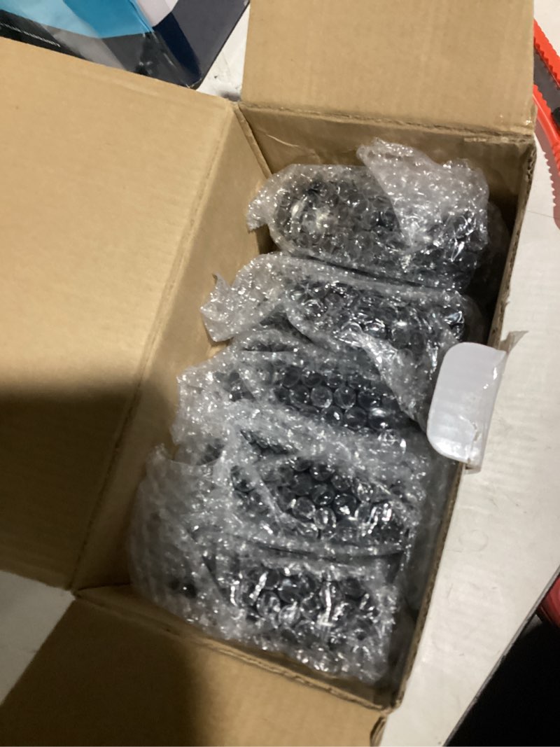 Condition photo showing Good Condition for RidRed Office Chair Wheels - Replacement Rubber Wheels - Universal Fit 3 Inch Casters, Heavy-Duty Chair Casters, Noise Free, Fits 98% Chair, for All Floor (5) Transparent