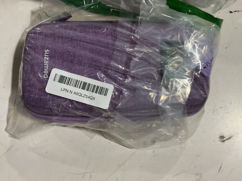 Condition photo showing Good Condition for Insulin Cooler Travel Case TSA Approved, Portable Diabetic Medicine Cooling Bag with Digital Thermometer & 2 Ice Packs, Refrigerated Medication Organizer (Purple)