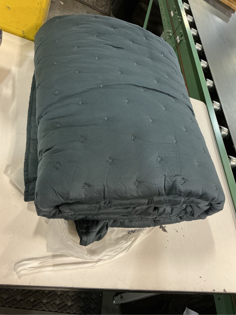 Condition photo showing Good Condition for bamboo dream quilt full/queen size blue