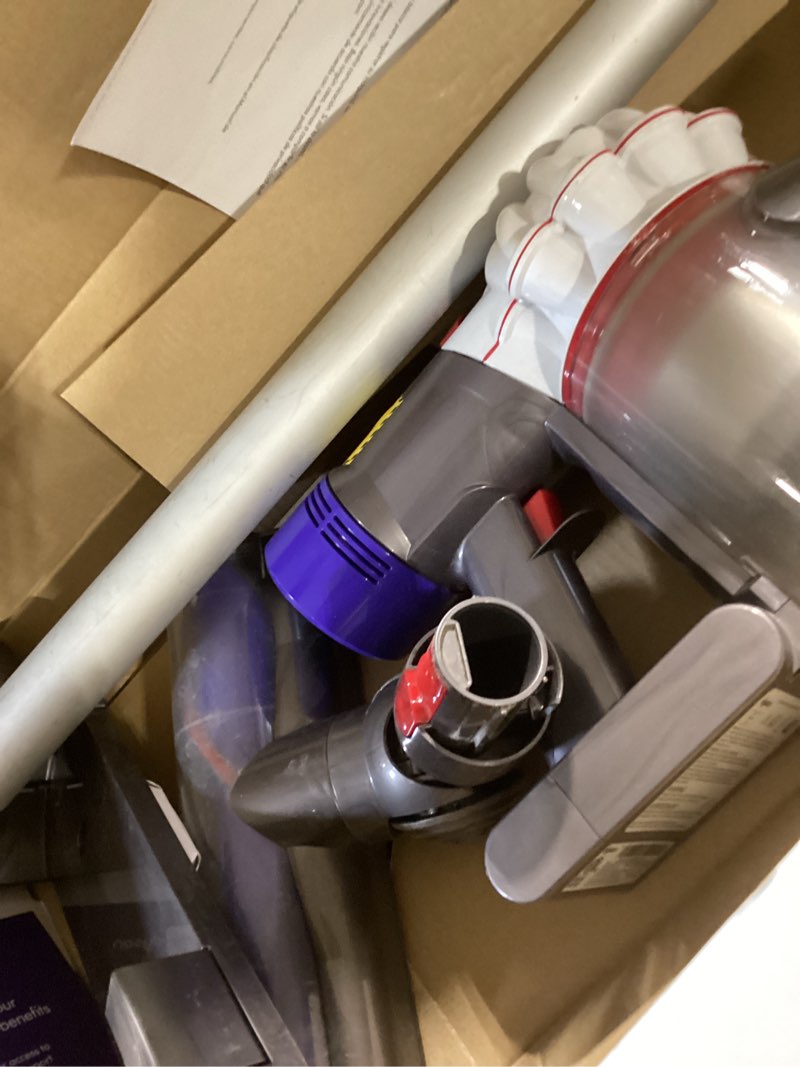 Condition photo showing Good Condition for dyson v8 cordless vacuum, cleans hard floors and carpets, detangles, converts to handheld, 115aw, 2 power modes, up to 40 minutes¹
