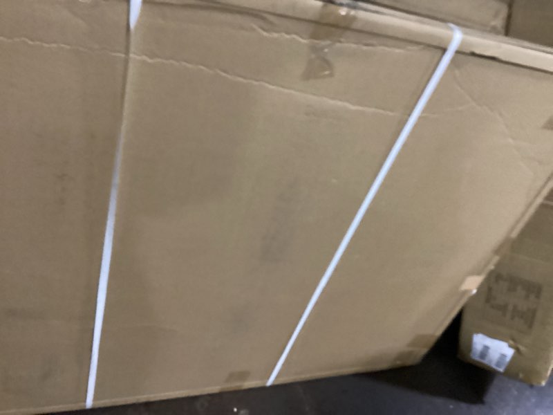 Condition photo showing Good Condition for amazon basics rectangular bulletin board, cork board for wall, vision board for classroom and office, aluminum frame, 35" x 47", brown