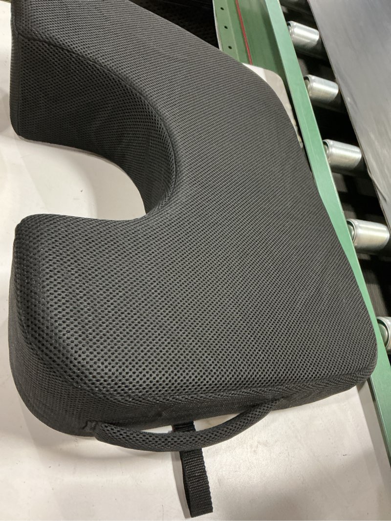 Condition photo showing Good Condition for stobaza 1pc breathable bottom pad for home office chair ergonomic seat cushion mat soft lightweight design shaped hollow comfort for lower versatile use car living